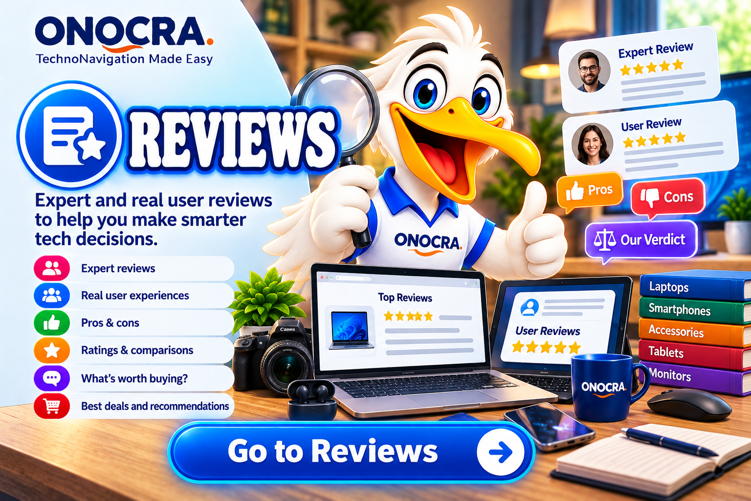 ONOCRA computer and laptop reviews