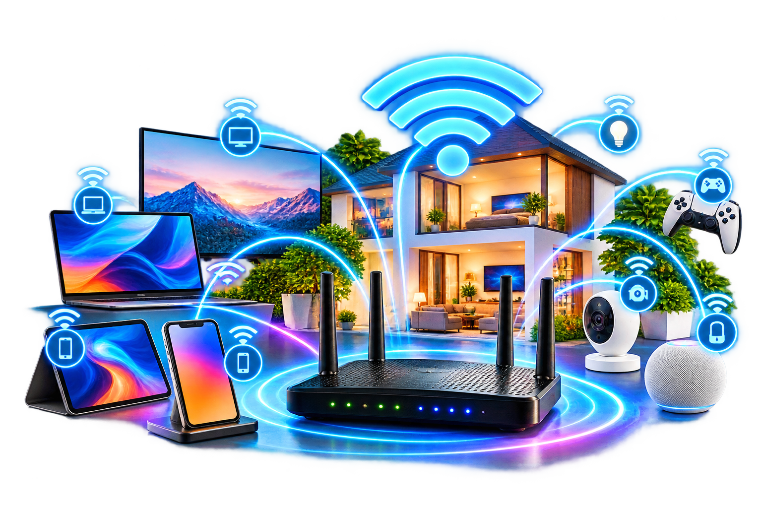Home internet and Wi-Fi