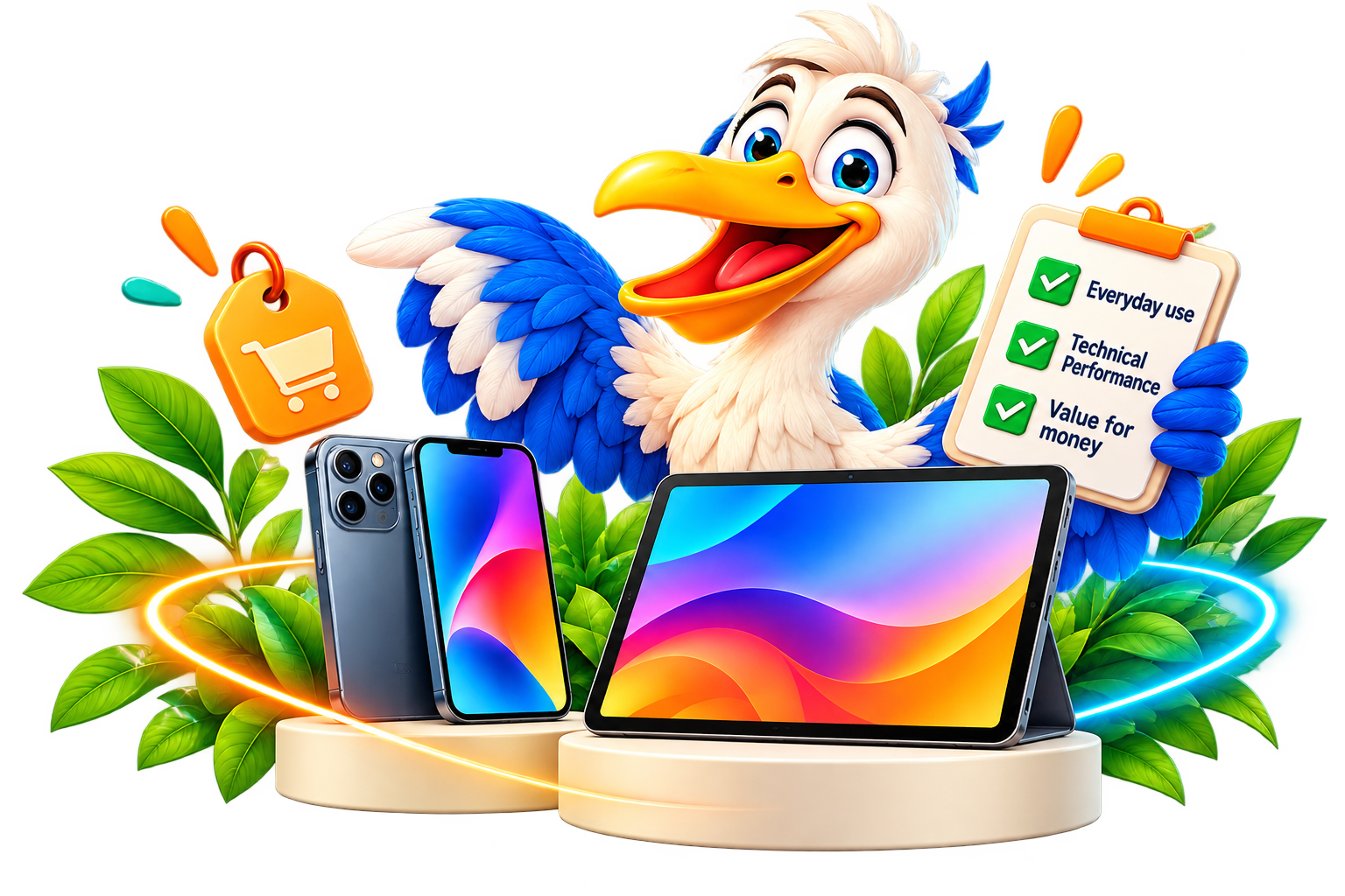 ONOCRA pelican helping families choose a phone or tablet with a helpful buying checklist