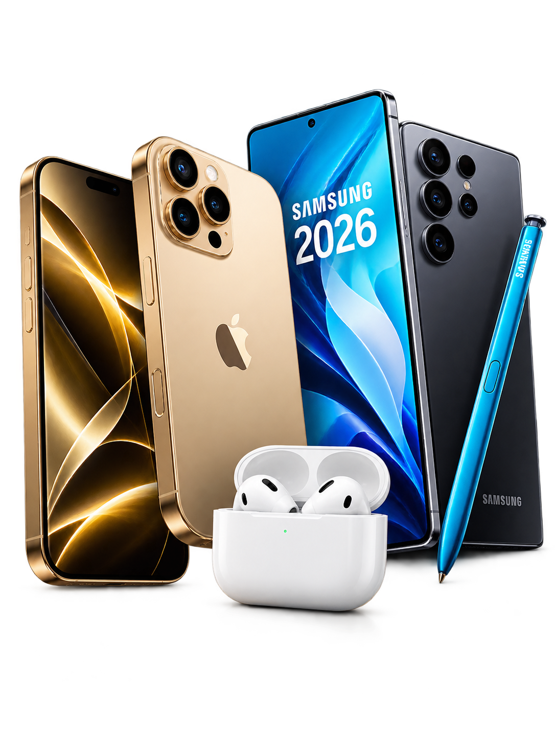 Illustration of today's smartphones